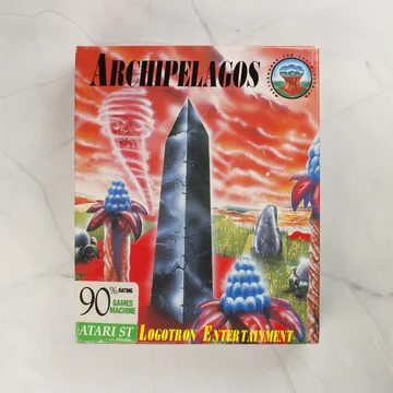 Az Archipelagos videójáték színes kartondoboza elölről