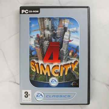SimCity 4 PC játék előlapja az EA Classics sorozatból