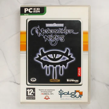Neverwinter Nights PC játék tokjának előlapja