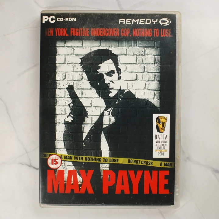 Max Payne PC borítókép Max Payne PC játék elülső borítója