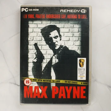 Max Payne PC játék elülső borítója