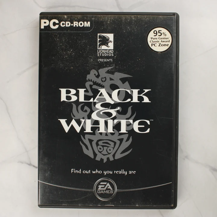 Black & White PC előlap Black & White PC játék tokjának előlapja