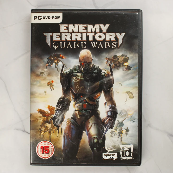 Enemy Territory Quake Wars PC borító Enemy Territory: Quake Wars PC játék első borítója
