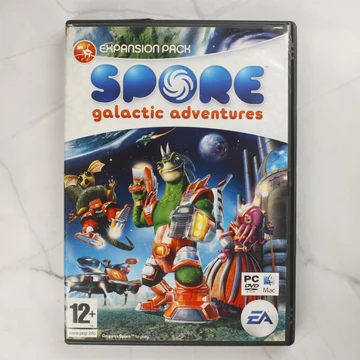 Spore Galactic Adventures PC és Mac játék borítója