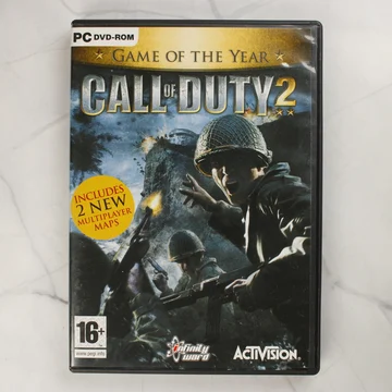 Call of Duty 2 Game of the Year Edition PC játék borítója
