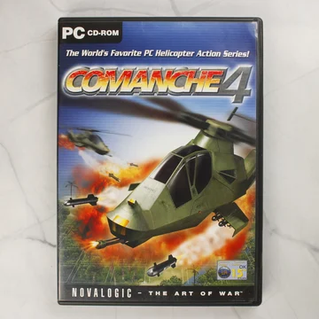 Comanche 4 PC játék előlapi borítója