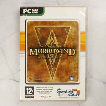 The Elder Scrolls III: Morrowind PC játék borítója
