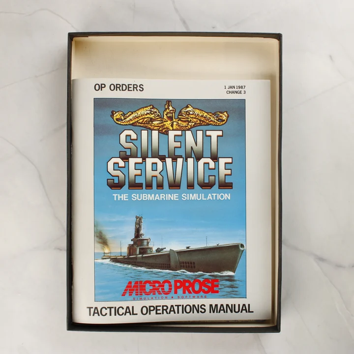 Silent Service kézikönyv Silent Service Tactical Operations Manual kézikönyv