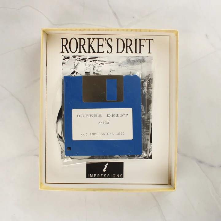Rorke's Drift floppy lemez Kék 3,5 colos floppy lemez a Rorke's Drift játékhoz