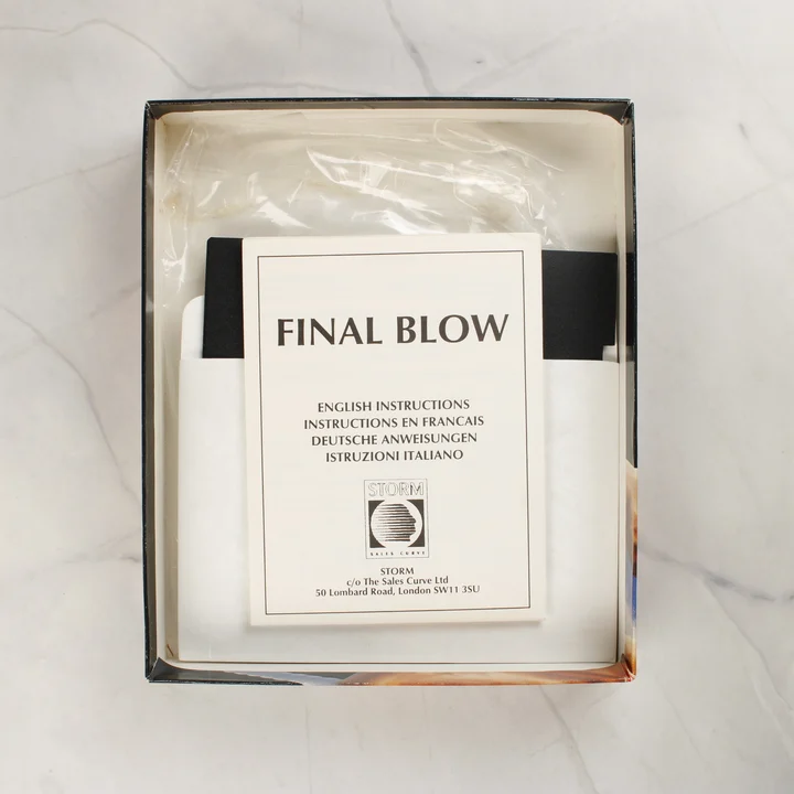 Final Blow C64 kézikönyv Final Blow használati útmutató és floppy lemez