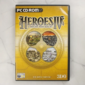 Heroes of Might and Magic IV PC játék borítója