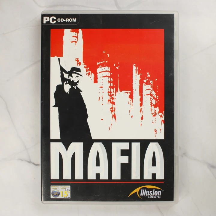 Mafia PC játék borító Mafia PC videójáték előlapja