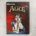 American McGee's Alice PC játék előlapja