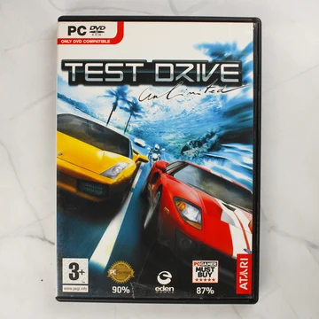 Test Drive Unlimited PC játék előlapja
