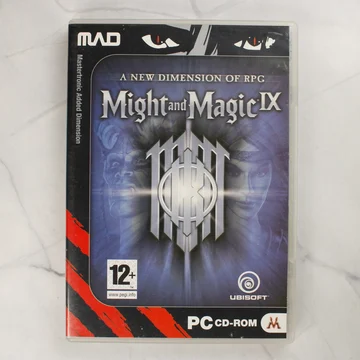 Might and Magic IX PC játék elülső borítója
