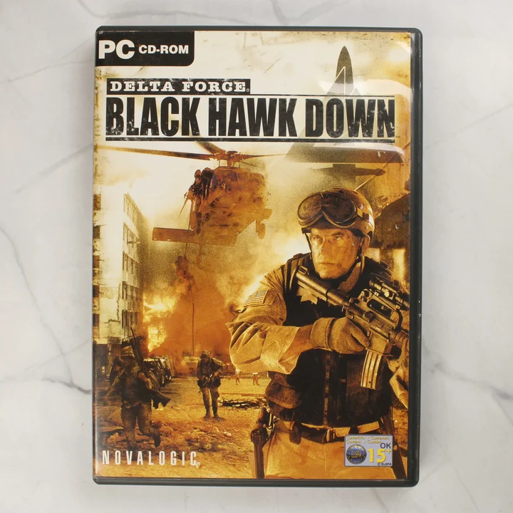 Delta Force: Black Hawk Down PC játék első borítója