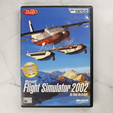 Microsoft Flight Simulator 2002 PC játék előlapja