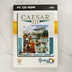 Caesar III PC videójáték előlapi borítója fehér tokban