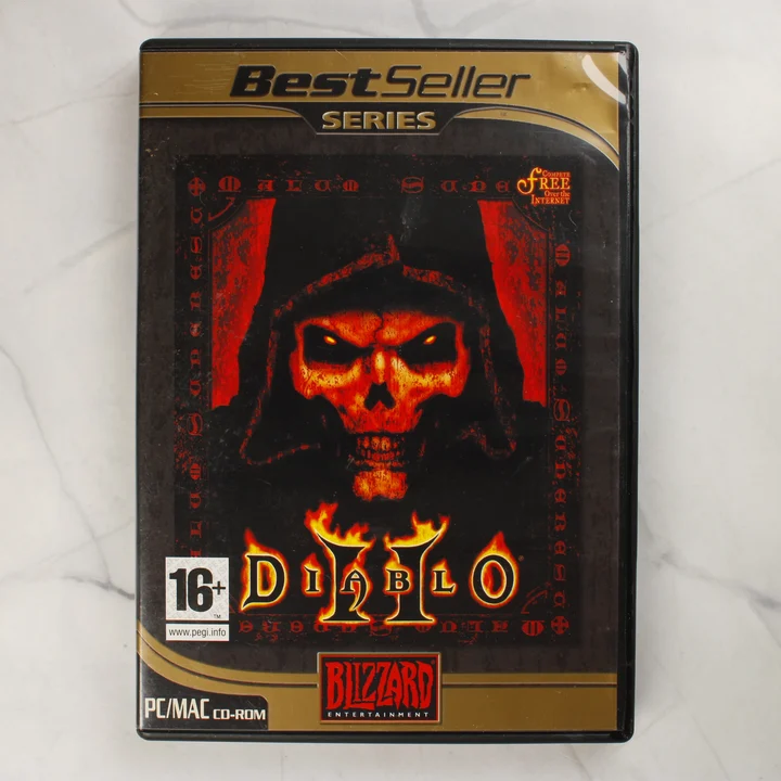 Diablo II BestSeller Series előlap Diablo II BestSeller Series PC játék borítója