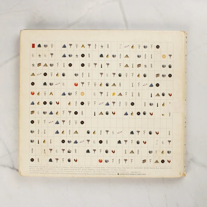 Pat Metheny Group Imaginary Day CD hátoldala