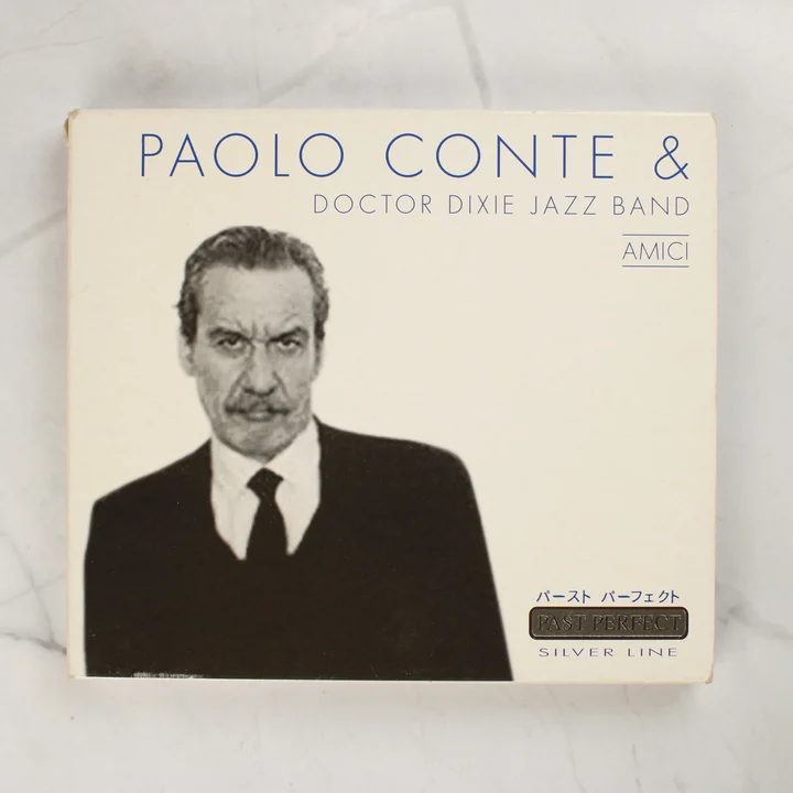 Paolo Conte Amici CD borító Paolo Conte & Doctor Dixie Jazz Band Amici CD album borítója