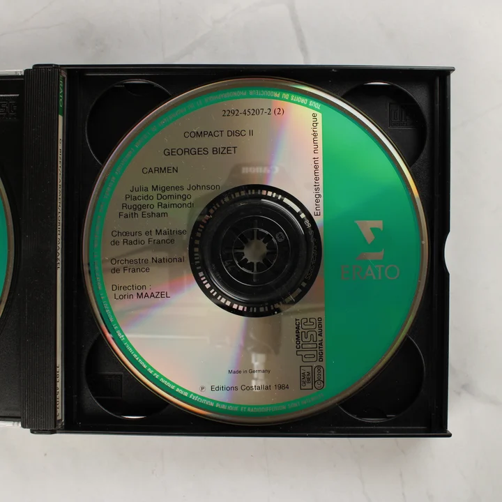 Bizet Carmen CD 2 A második kompakt lemez a tokban