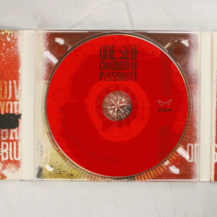 One Self Children of Possibility CD belső One Self Children of Possibility nyitott CD tok a lemezzel