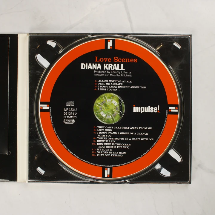Diana Krall Love Scenes CD lemez a tokban