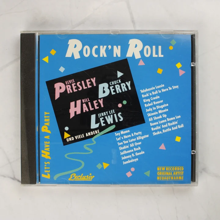 Rock'n Roll CD borító Rock'n Roll válogatás CD elülső borítója