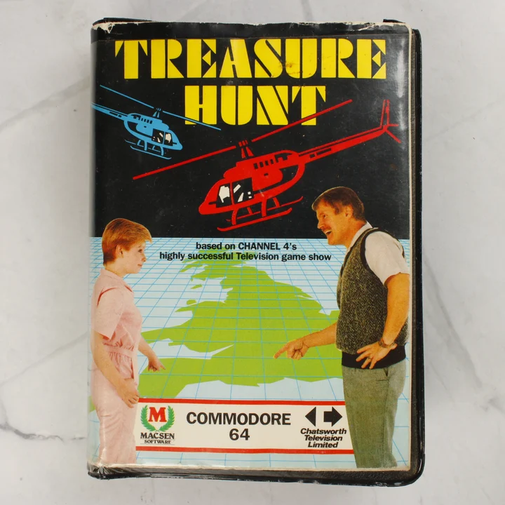 Treasure Hunt Commodore 64 játék előlapja