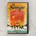 Az Avenger videójáték előlapja nindzsa és tigris grafikával