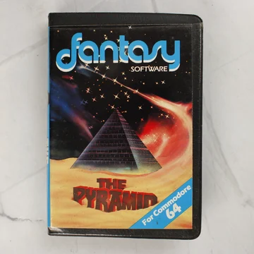 The Pyramid Commodore 64 játék elülső borítója
