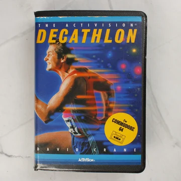 Activision Decathlon Commodore 64 játék előlapja