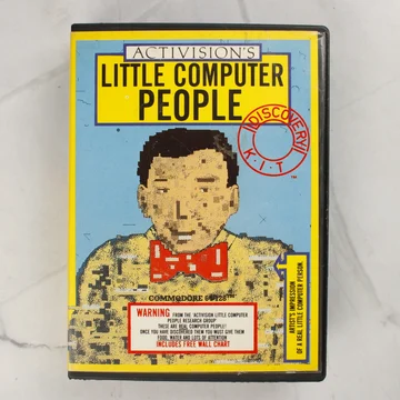 Activision Little Computer People Commodore 64 játék borítója