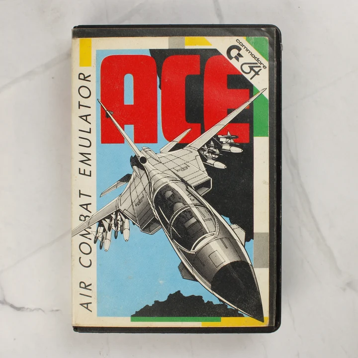 ACE C64 Borítókép ACE Air Combat Emulator Commodore 64 játék borítója