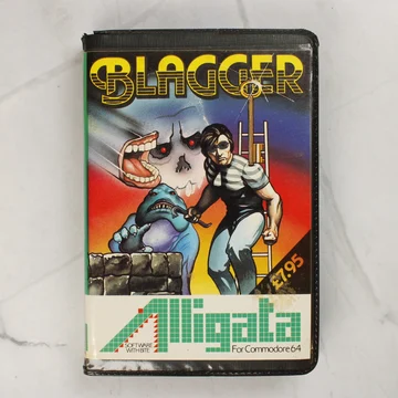 Blagger Commodore 64 videójáték tokjának előlapja