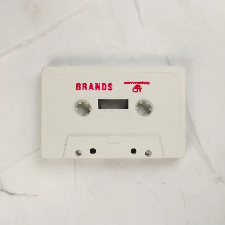 Brands C64 kazetta Brands videójáték Commodore 64 adathordozó kazetta