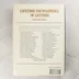 A Lifetime Encyclopedia of Letters könyv hátoldala a tartalomleírással és vonalkóddal
