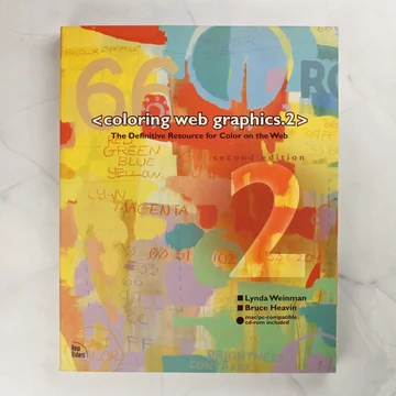Coloring Web Graphics.2 könyv előlapja