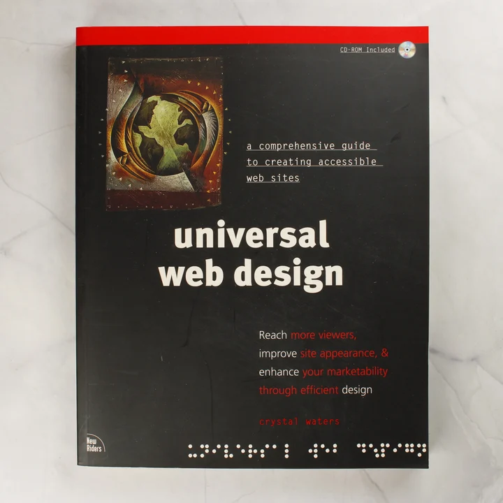 Universal Web Design könyv előlapja