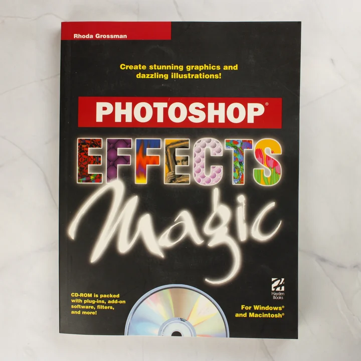 Photoshop Effects Magic könyvborító A Photoshop Effects Magic könyv elülső borítója