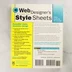 Web Designer's Guide to Style Sheets könyv hátlapja vonalkóddal