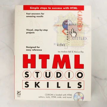 HTML Studio Skills könyv előlapja