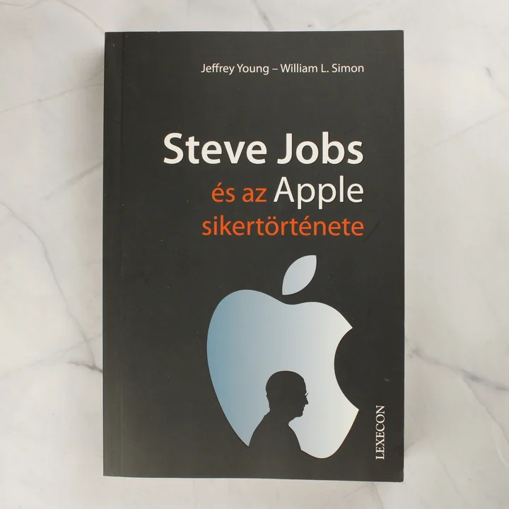Steve Jobs és az Apple sikertörténete könyv előlapja
