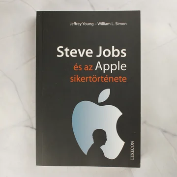 Steve Jobs és az Apple sikertörténete könyv előlapja
