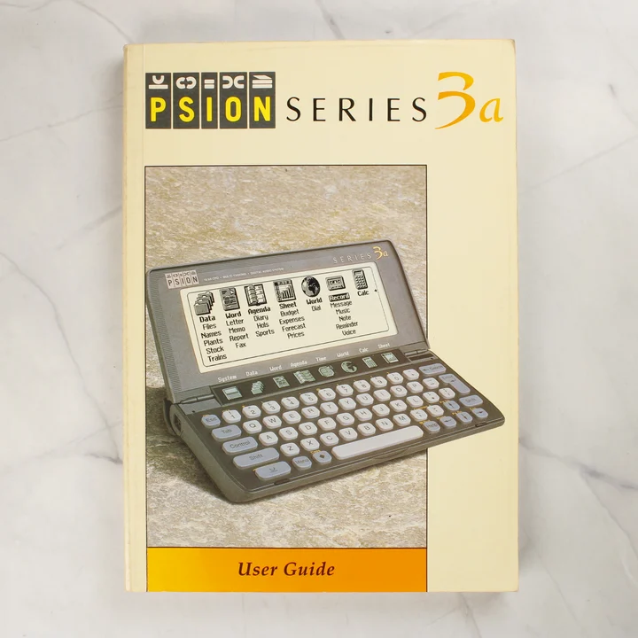 Psion Series 3a User Guide borítója