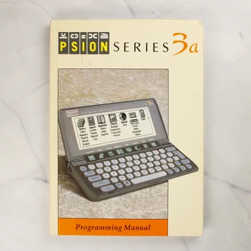 Psion Series 3a Programming Manual borítója