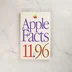 Az Apple Facts 11.96 termékkalauz előlapja