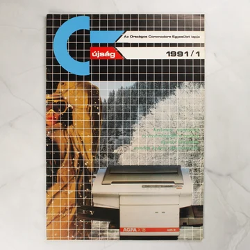 A C-újság 1991/1-es számának borítója