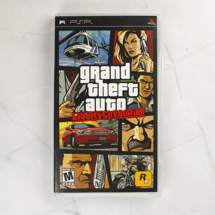 Grand Theft Auto: Liberty City Stories PSP játék elölnézete